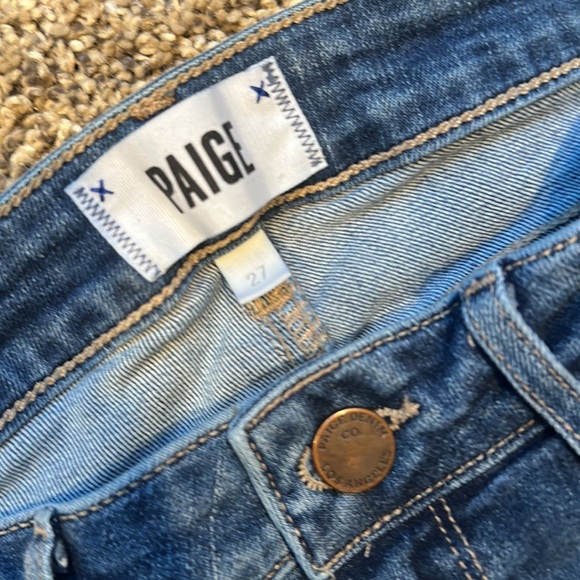 Paige Verdugo Crop Women’s Jeans  Size 27 - Picture 3 of 7